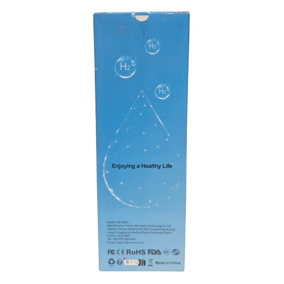 MOVOCA New In Box Hydrogen Water Bottle, 3Min 2200PPB Rapid Hydrogen Water - Picture 3 of 5